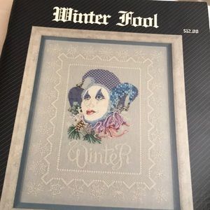 Winter Fool Counted Cross Stitch. Leaflet.